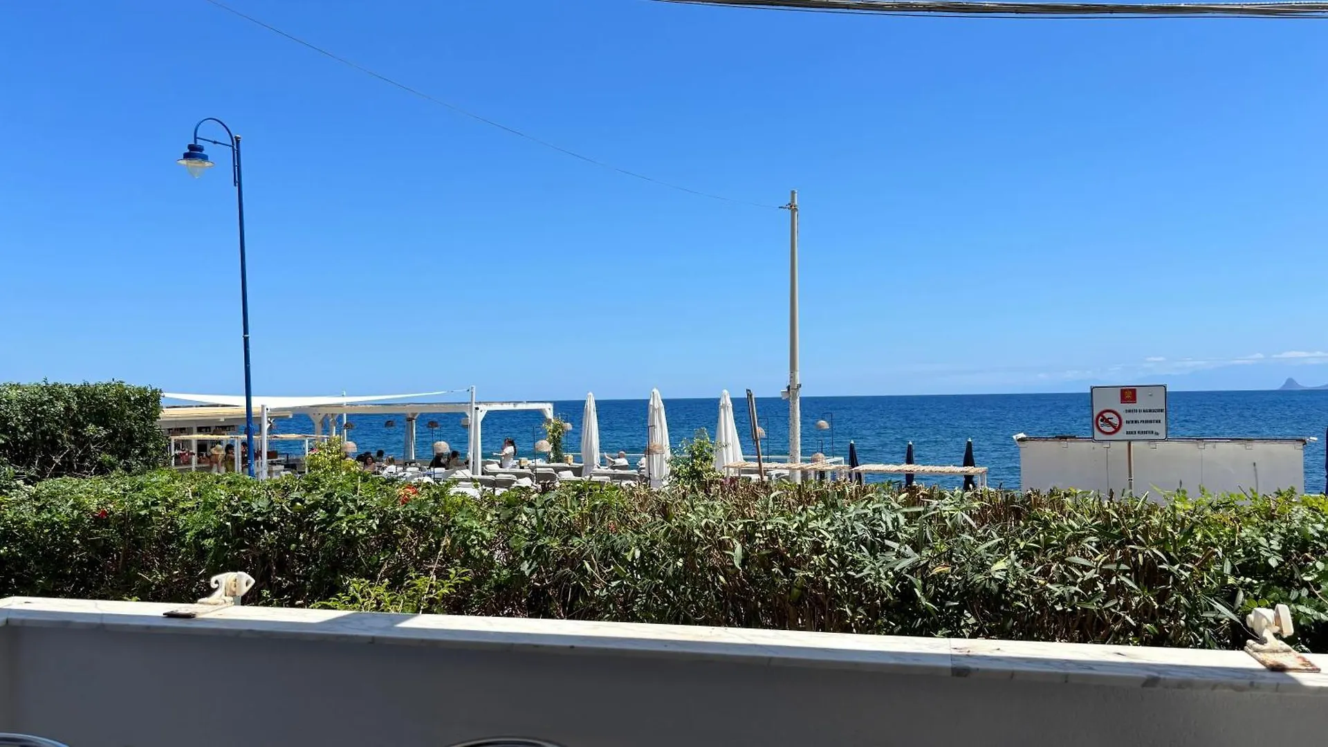 Daire Villa Emilia Mondello Appartamento Vita Alba Con Vista Sul Mare İtalya